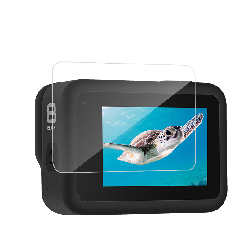 Защитное стекло для экрана и линзы GoPro Hero 8 Black Telesin