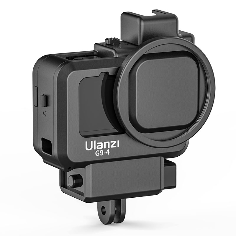 Рамка с отсеком адаптера и креплением микрофона для GoPro Hero 10/9 Black Ulanzi